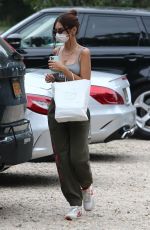 EMILY RATAJKOWSKI Getting Take Out at Restaurant in The Hamptons 08/13/2020