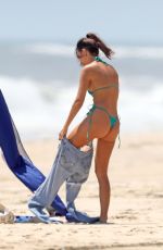 EMILY RATAJKOWSKI in a Green Bikini at a Beach in Hamptons 08/05/2020