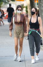 EMILY RATAJKOWSKI in a Skirt Out in New York 07/31/2020