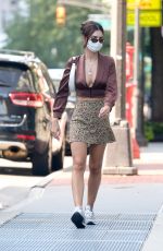 EMILY RATAJKOWSKI in a Skirt Out in New York 07/31/2020