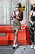 EMILY RATAJKOWSKI in a Skirt Out in New York 07/31/2020