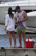 EMILY RATAJKOWSKI on a Boat in Long Island 08/12/2020