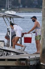 EMILY RATAJKOWSKI on a Boat in Long Island 08/12/2020