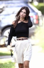 EMILY RATAJKOWSKI Out and About in New York 08/23/2020