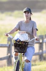 EMILY RATAJKOWSKI Out for a Bike Ride in The Hamptons 08/05/2020