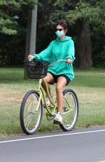 EMILY RATAJKOWSKI Out for Bike Ride in The Hamptons 08/14/2020