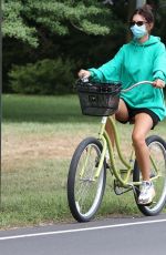 EMILY RATAJKOWSKI Out for Bike Ride in The Hamptons 08/14/2020