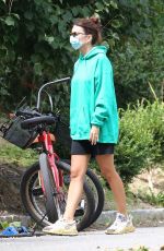 EMILY RATAJKOWSKI Out for Bike Ride in The Hamptons 08/14/2020