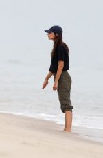 EMILY RATAJKOWSKI Out Riding a Bike at a Beach in The Hamptons 08/13/2020