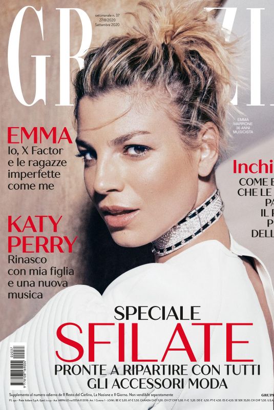 EMMA MARRONE in Grazia Magazine, Italy August 2020