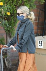 EMMA ROBERTS Out Shopping in Los Angeles 08/15/2020