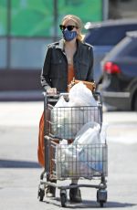 EMMA ROBERTS Out Shopping in Los Angeles 08/15/2020