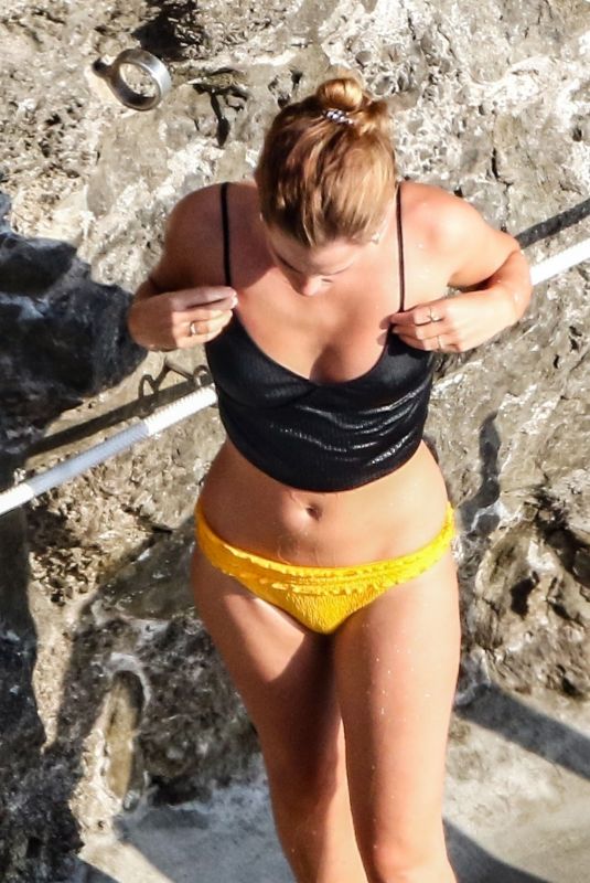 EMMA WATSON in Bikini at a Beach in Italy 08/04/2020