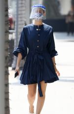 EMMY ROSSUM Out and About in Los Angeles 08/22/2020