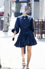 EMMY ROSSUM Out and About in Los Angeles 08/22/2020