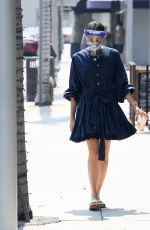 EMMY ROSSUM Out and About in Los Angeles 08/22/2020