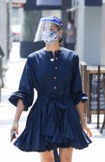 EMMY ROSSUM Out and About in Los Angeles 08/22/2020