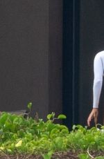 EVA LONGORIA in a White Swimsuit in Cabo San Lucas 08/25/2020