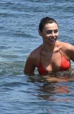 FRANCESCA ALLEN in Bikini at a Beach in France 08/12/2020