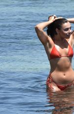 FRANCESCA ALLEN in Bikini at a Beach in France 08/12/2020