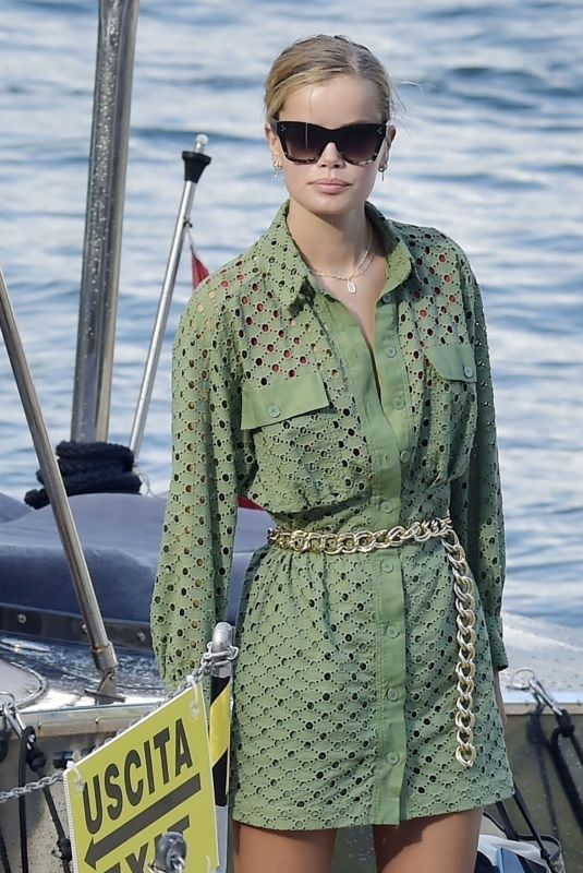 FRIDA AASEN Out on Vacation in Italy 08/23/2020