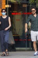 GEMMA CHAN and Dominic Cooper Out Shopping in London 08/12/2020