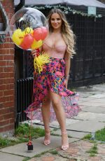 GEORGIA KOUSOULOU on the Set of TOWIE in Essex 08/21/2020