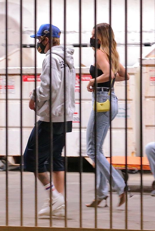 HAILEY and Justin BIEBER at Catch LA in West Hollywood 08/22/2020