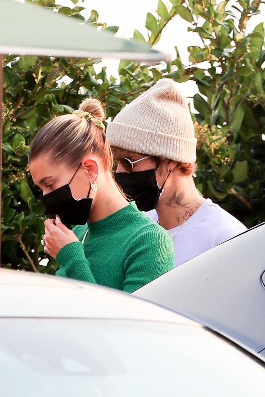 HAILEY and Justin BIEBER at Nobu in Malibu 08/21/2020