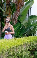 HAILEY and Justine BIEBER at a Home Recording Studio in Los Angeles 08/19/2020