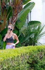 HAILEY and Justine BIEBER at a Home Recording Studio in Los Angeles 08/19/2020