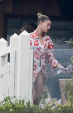 HAILEY BIEBER and KENDALL JENNER at a Beach House in Malibu 08/21/2020