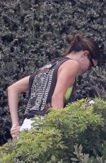 HAILEY BIEBER and KENDALL JENNER at a Beach House in Malibu 08/21/2020