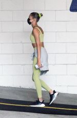HAILEY BIEBER Heading to a Gym in Los Angeles 08/21/2020