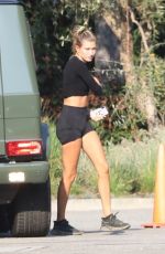 HAILEY BIEBER Out on Early Morning Workout Session in Beverly Hills 08/19/2020