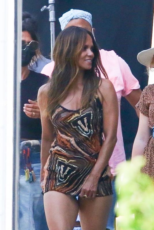 HALLE BERRY at a Photoshoot in Los Angeles 08/17/2020