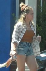 HILARY DUFF at Domingo
