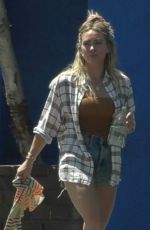 HILARY DUFF at Domingo