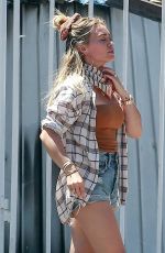 HILARY DUFF at Domingo