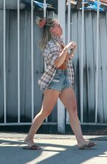 HILARY DUFF at Domingo