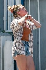 HILARY DUFF at Domingo