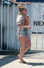 HILARY DUFF at Domingo