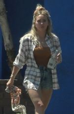 HILARY DUFF at Domingo