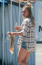 HILARY DUFF at Domingo