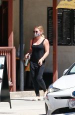 HILARY DUFF Out and About in Studio City 08/29/2020