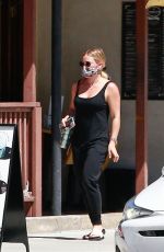 HILARY DUFF Out and About in Studio City 08/29/2020
