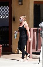 HILARY DUFF Out and About in Studio City 08/29/2020