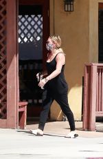 HILARY DUFF Out and About in Studio City 08/29/2020