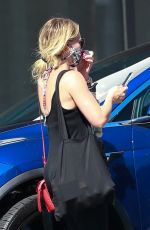 HILARY DUFF Out and About in Studio City 08/29/2020