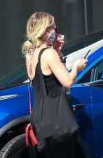 HILARY DUFF Out in Studio City 08/29/2020